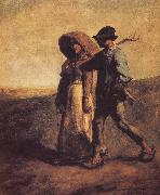 Jean Francois Millet Go to field oil painting on canvas